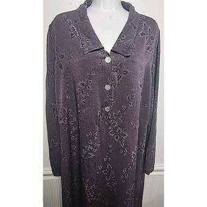 Cut Loose Purple Floral Maxi Dress